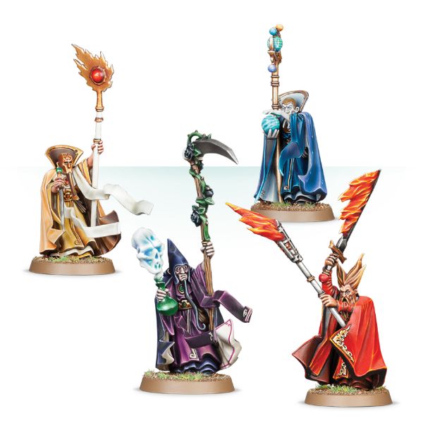 Warhammer AoS: Collegiate Arcane Mystic Battle Wizards