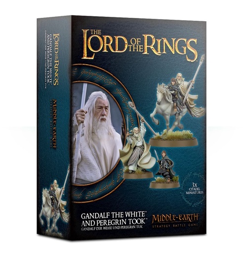 [GAW-99121499037] The Lord of the Rings: Gandalf the White and Peregrin Took