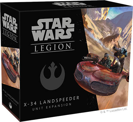 [AMG-SWL36] Star Wars: Legion: X-34 Landspeeder Unit Expansion