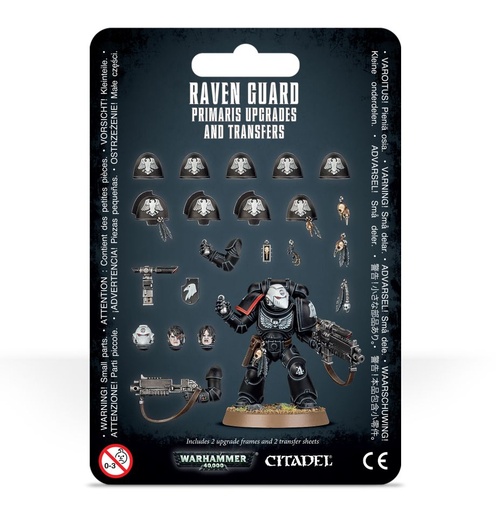 [GAW-99070101050] Warhammer 40k: Raven Guard Primaris Upgrades and Transfers