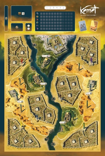 [SKEM-07] Kemet: Blood and Sand: Playmat