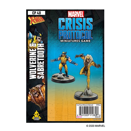 [AMG-CP40EN] Marvel Crisis Protocol: Wolverine & Sabertooth