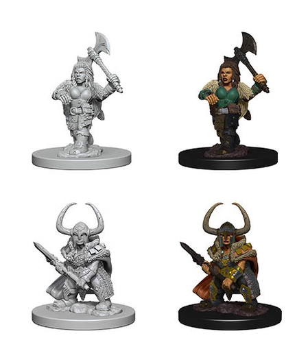 [WZK-72645] D&D Nolzur's Marvelous Miniatures: Dwarf Barbarian