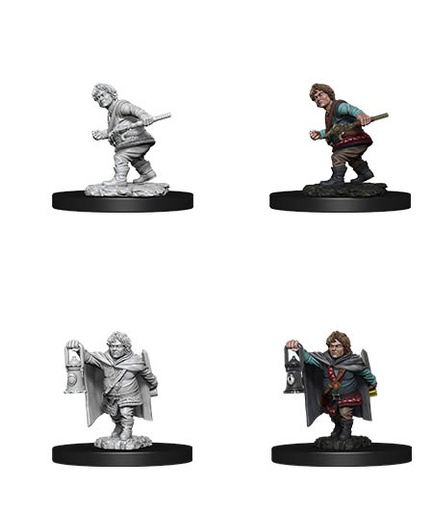 [WZK-90006] D&D Nolzur's Marvelous Miniatures: Halfling Rogue 3