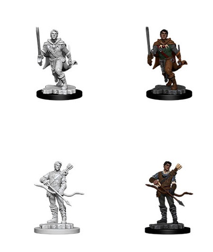 [WZK-90009] D&D Nolzur's Marvelous Miniatures: Human Ranger 3