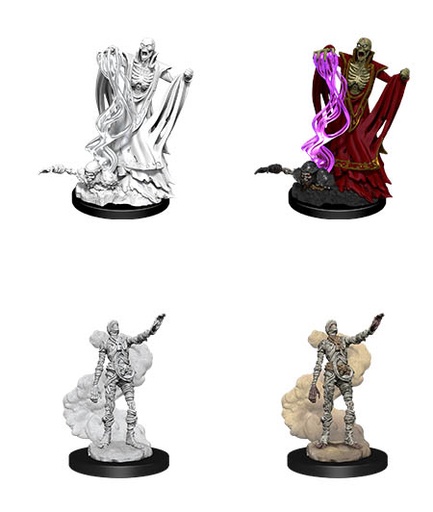 [WZK-90020] D&D Nolzur's Marvelous Miniatures: Lich & Mummy Lord