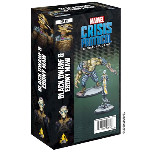 [AMG-CP19EN] Marvel Crisis Protocol: Black Dwarf & Ebony Maw