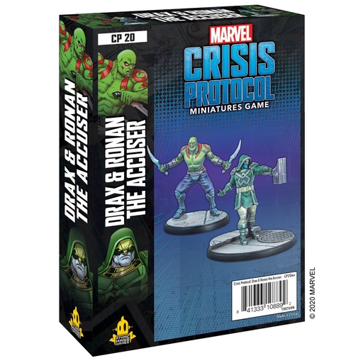 [AMG-CP20EN] Marvel Crisis Protocol: Drax & Ronan the Accuser