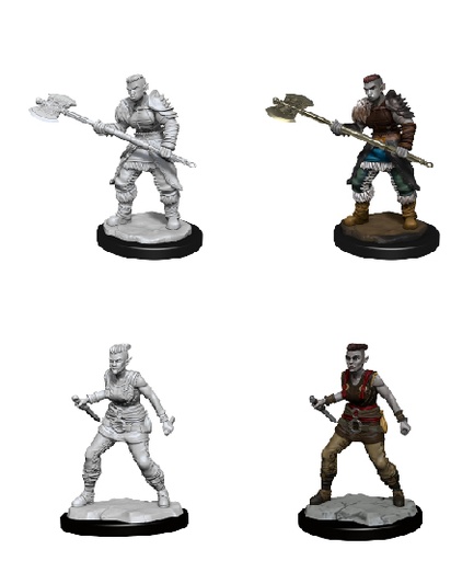 [WZK-90145] D&D Nolzur's Marvelous Miniatures: Orc Barbarian