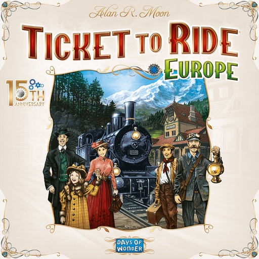 [DOW-1515] Ticket to Ride: Europe: 15th Anniversary Edition