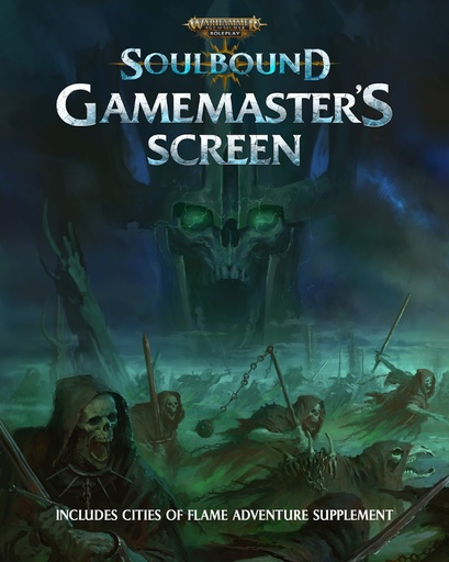 [CB7-2503] Warhammer Age of Sigmar Roleplay: Soulbound: Gamemaster's Screen