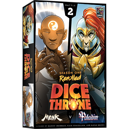 [ROX-637] Dice Throne: Season 1 Rerolled: Monk Vs. Paladin