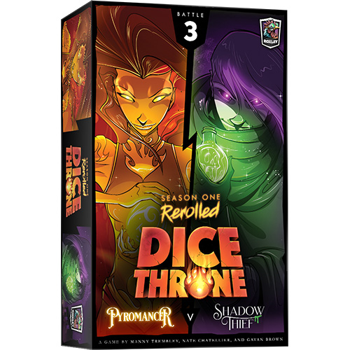 [ROX-638] Dice Throne: Season 1 Rerolled: Pyromancer Vs. Shadow Thief