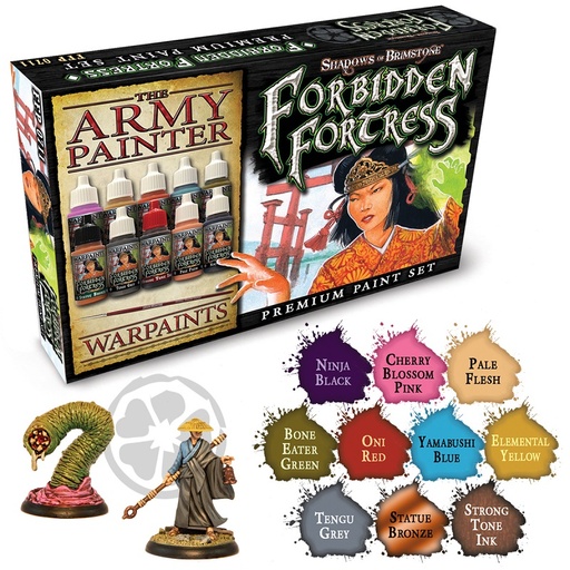 [FFP-0711] Shadows of Brimstone: Forbidden Fortress Paint Set