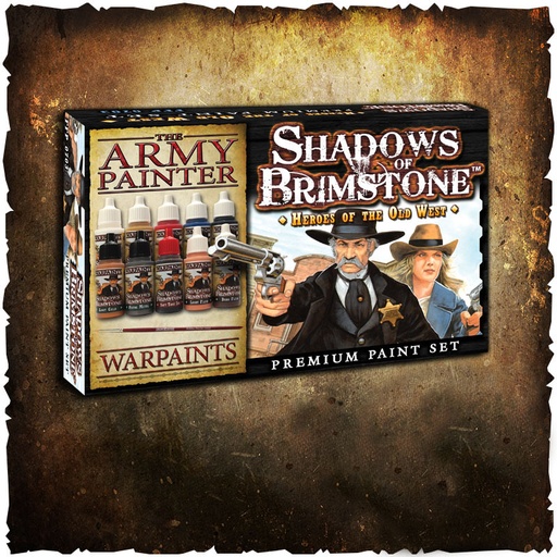 [FFP-0703] Shadows of Brimstone: Heroes of the Old West Paint Set