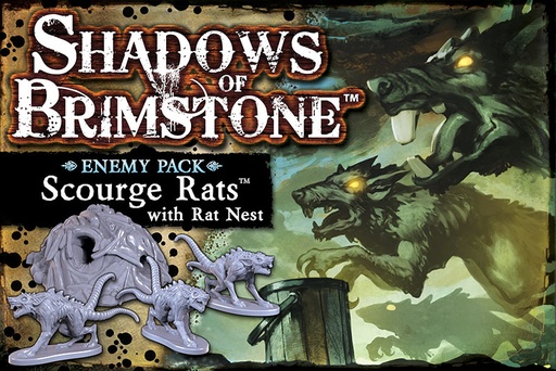 [FFP-07E12] Shadows of Brimstone: Scourge Rats Enemy Pack