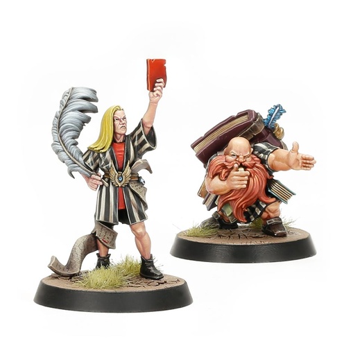 [GAW-99120999010] Blood Bowl: Elf & Dwarf Biased Referees