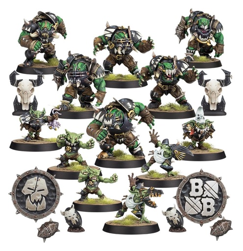 [GAW-99120909005] Blood Bowl: Black Orc Team: The Thunder Valley Greenskins