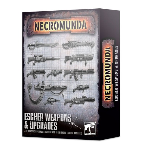 [GAW-99120599026] Necromunda: Escher Weapons & Upgrades