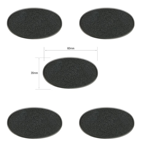 [GAW-99079999006] Citadel 60x35mm Oval Bases