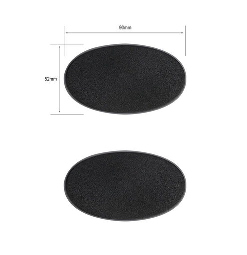 [GAW-99079999009] Citadel 90x52mm Oval Bases