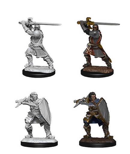 [WZK-90220] D&D Nolzur's Marvelous Miniatures: Human Paladin 5