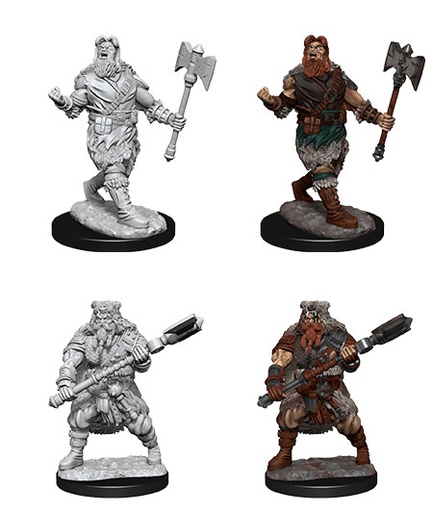 [WZK-90224] D&D Nolzur's Marvelous Miniatures: Human Barbarian 6