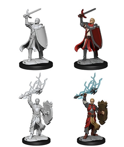 [WZK-90230] D&D Nolzur's Marvelous Miniatures: Half-Elf Paladin