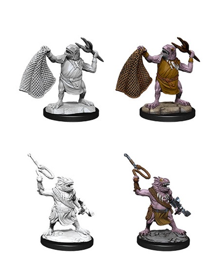 [WZK-90246] D&D Nolzur's Marvelous Miniatures: Kuo-Toa & Kuo-Toa Whip