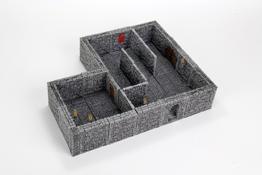 [WZK-16510] WarLock Tiles: Dungeon Tiles II - Full Height Stone Walls