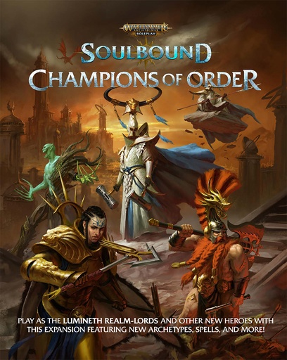 [CB7-2518] Warhammer Age of Sigmar Roleplay: Soulbound: Champions of Order