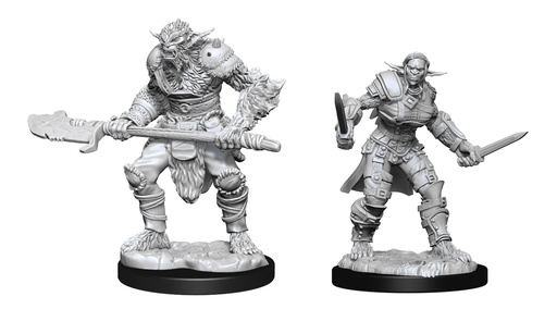 [WZK-90311] D&D Nolzur's Marvelous Miniatures: Bugbear Barbarian & Bugbear Rogue