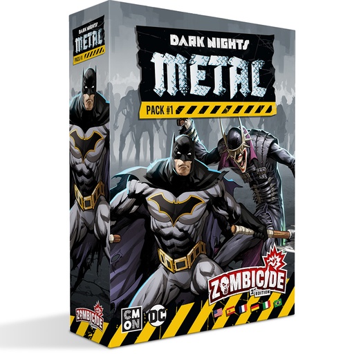 [CMN-ZCDPR05] Zombicide: 2nd Edition: Dark Nights Metal Pack #1