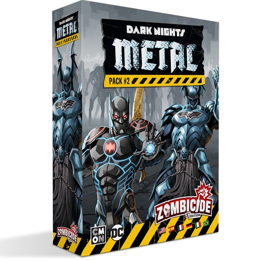 [CMN-ZCDPR06] Zombicide: 2nd Edition: Dark Nights Metal Pack #2