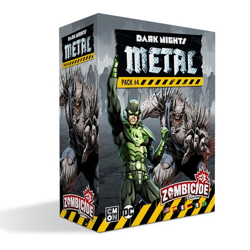 [CMN-ZCDPR08] Zombicide: 2nd Edition: Dark Nights Metal Pack #4