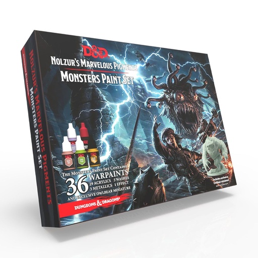 [TAP-75002] D&D Nolzur's Marvelous Pigments Monsters Paint Set