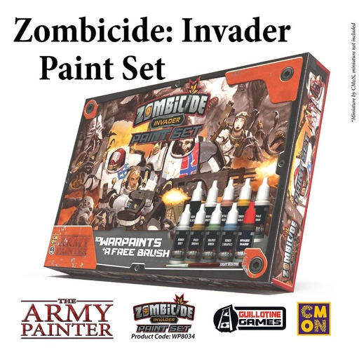 [TAP-WP8034] The Army Painter: Zombicide Invader Paint Set