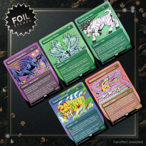 [WOC-D03680000] Secret Lair Drop Series: Crocodile Jackson's Monstrous Menagerie (Foil Etched Edition)