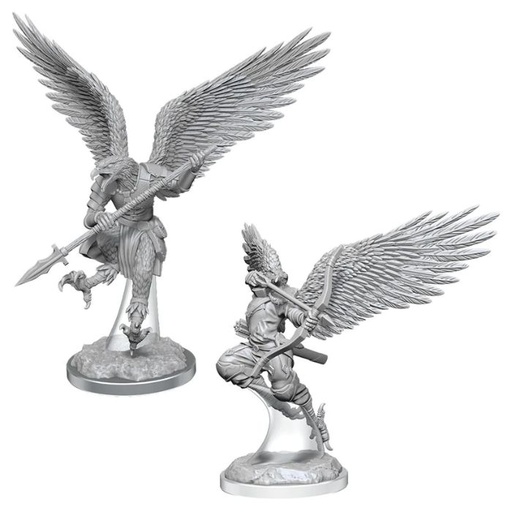 [WZK-90486] D&D Nolzur's Marvelous Miniatures: Aarakocra Fighters