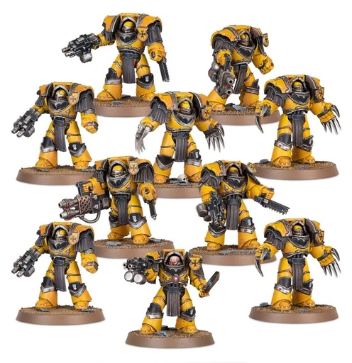 [GAW-99123001029] Horus Heresy: Legiones Astartes: Cataphractii Terminator Squad