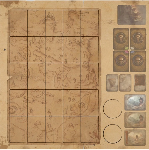 [AWR-TG10EN] Tainted Grail: Game Mat