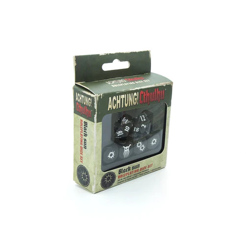 [MUH-051748] Achtung! Cthulhu 2d20: Black Sun Dice Set