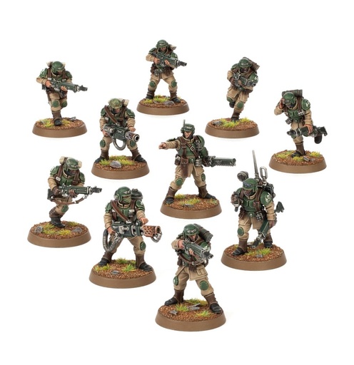 [GAW-99120105101] Warhammer 40k: Astra Militarum: Cadian Shock Troops (2023)