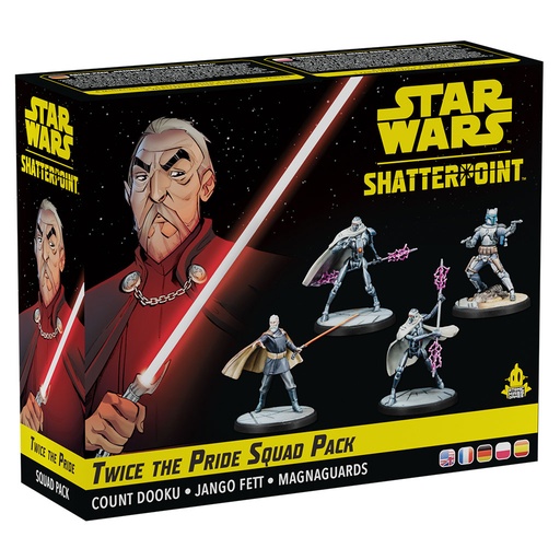 [AMG-SWP03] Star Wars: Shatterpoint: Twice the Pride: Count Dooku Squad Pack