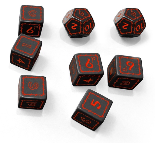 [FLF-TOR007] The One Ring: Black Dice Set