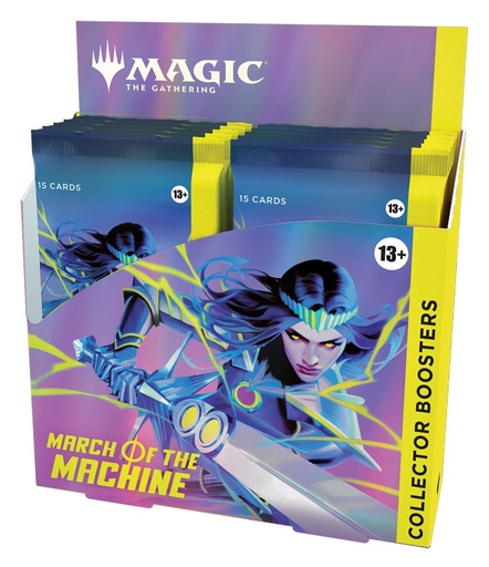 [WOC-D17910000-BOX] Magic The Gathering: March of the Machine: Collector Booster Box