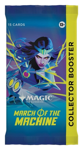 [WOC-D17910000] Magic The Gathering: March of the Machine: Collector Booster Pack