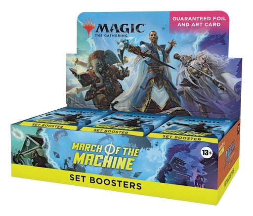 [WOC-D17900000-BOX] Magic The Gathering: March of the Machine: Set Booster Box