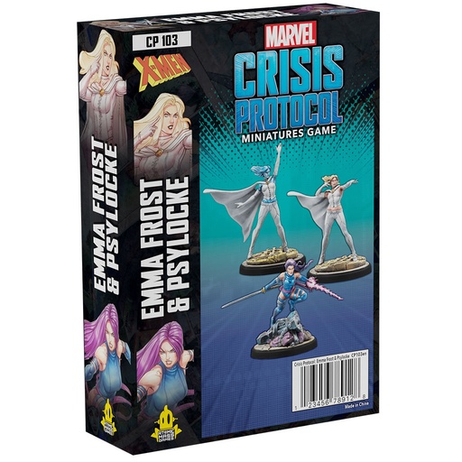 [AMG-CP103EN] Marvel Crisis Protocol: Emma Frost & Psylocke