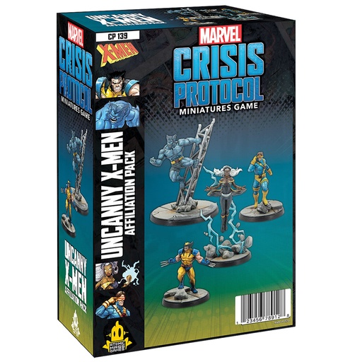 [AMG-CP139EN] Marvel Crisis Protocol: Uncanny X-Men Affiliation Pack